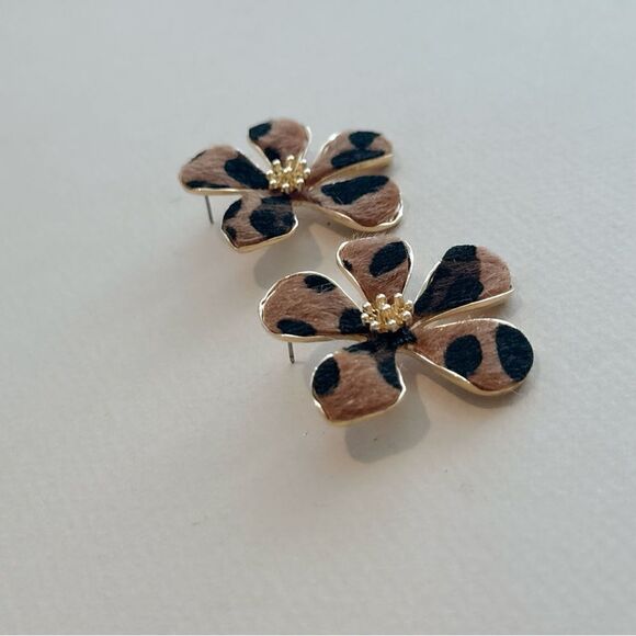 Cheetah earrings N1273 - Picture 3 of 4